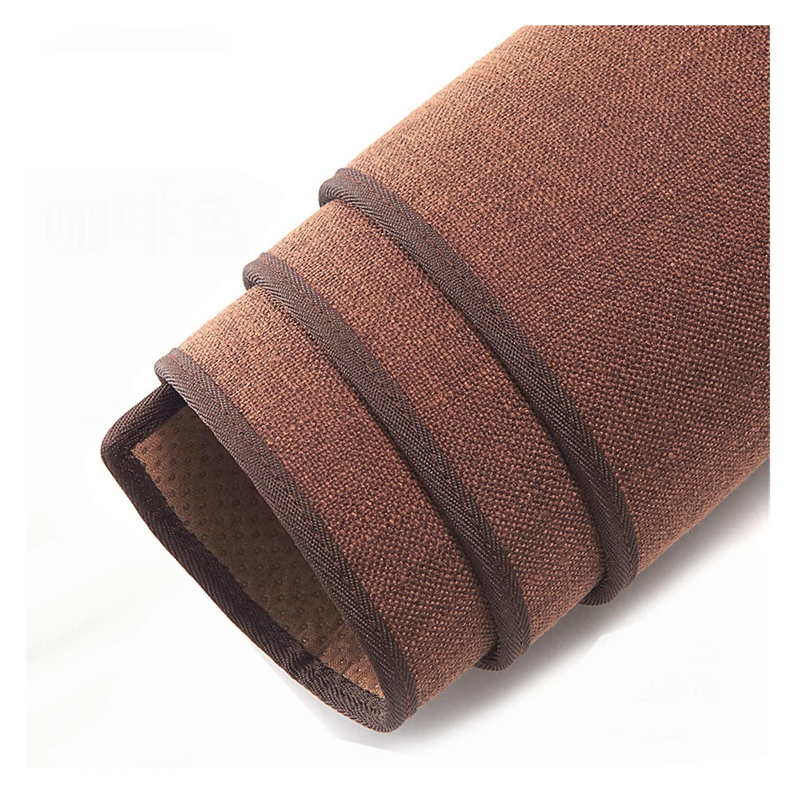 Biancheria Dash Zerbino Coperture Cruscotto Pad Tappeto per Citroen C5 per Aircross 2016 2017 2018 2019 2020 2021 Car Styling Tappetino Cruscotto Anti Scivolamento (Colore : Marrone)