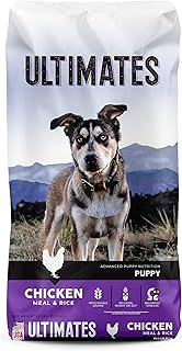Ultimates Puppy Chicken Meal & Rice Dry Dog Food, 28 lb