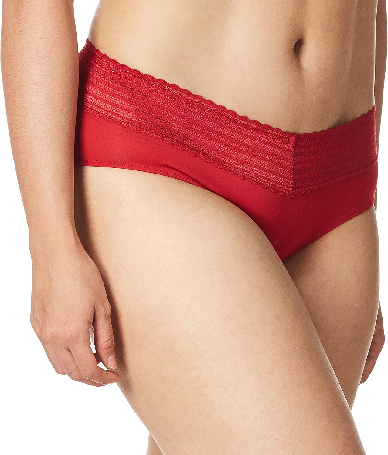 Warner's womens No Pinching No Problems Dig-free Comfort Waist With Lace Microfiber Hipster 5609j - Image 3