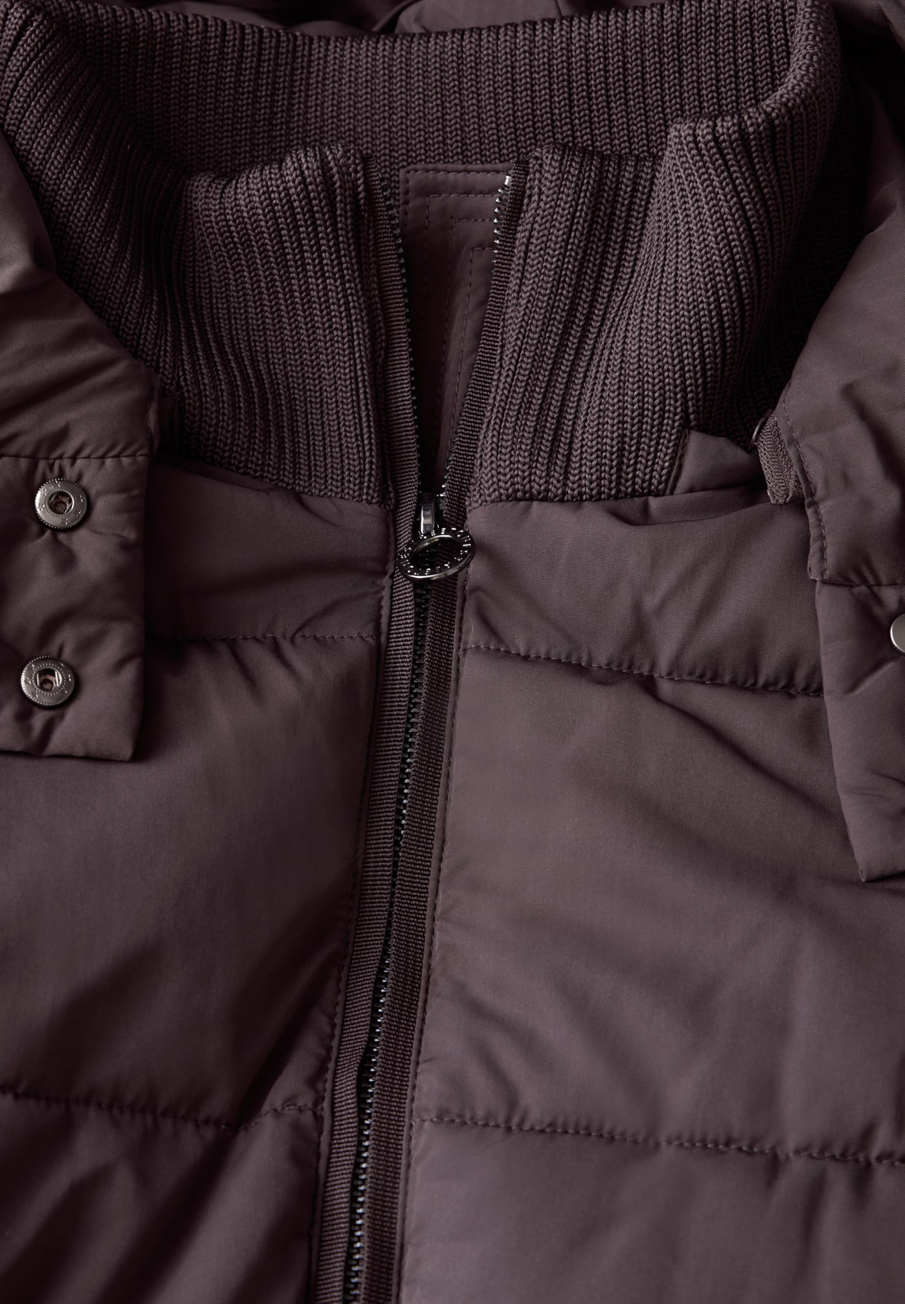 Street One Damen Gefütterte Lange Jacke