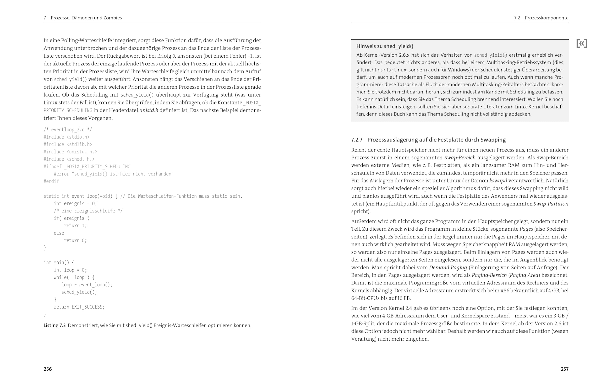 Systemnahe Programmierung mit C und Linux: Das umfassende Handbuch zur Linux-Anwendungsprogrammierung