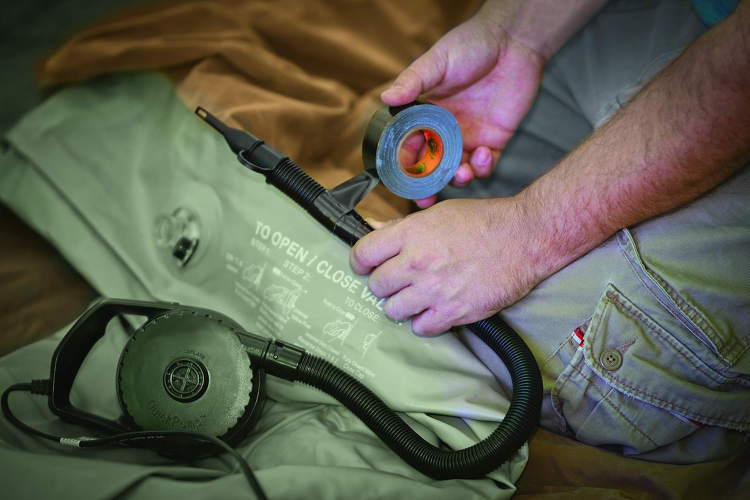 Gorilla Tape To-Go, Double Thick Adhesive, Weather Resistant Shell, Reinforced Backing, Travel Size Roll, Black, 1in x 30ft (2.5cm x 9.14m) Pack of 1 - Image 6