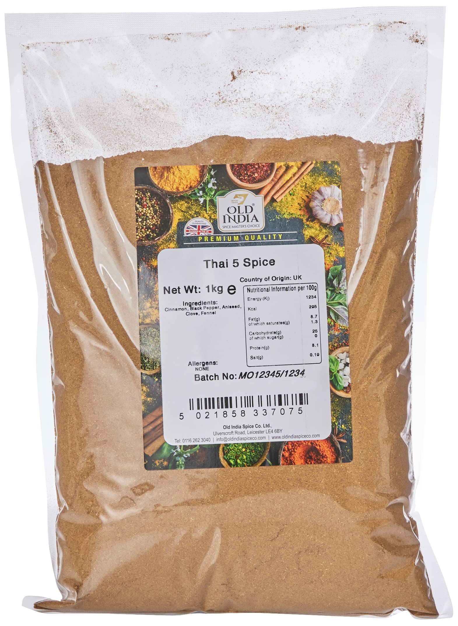 Old India Thai 5 Spice 1 Kg