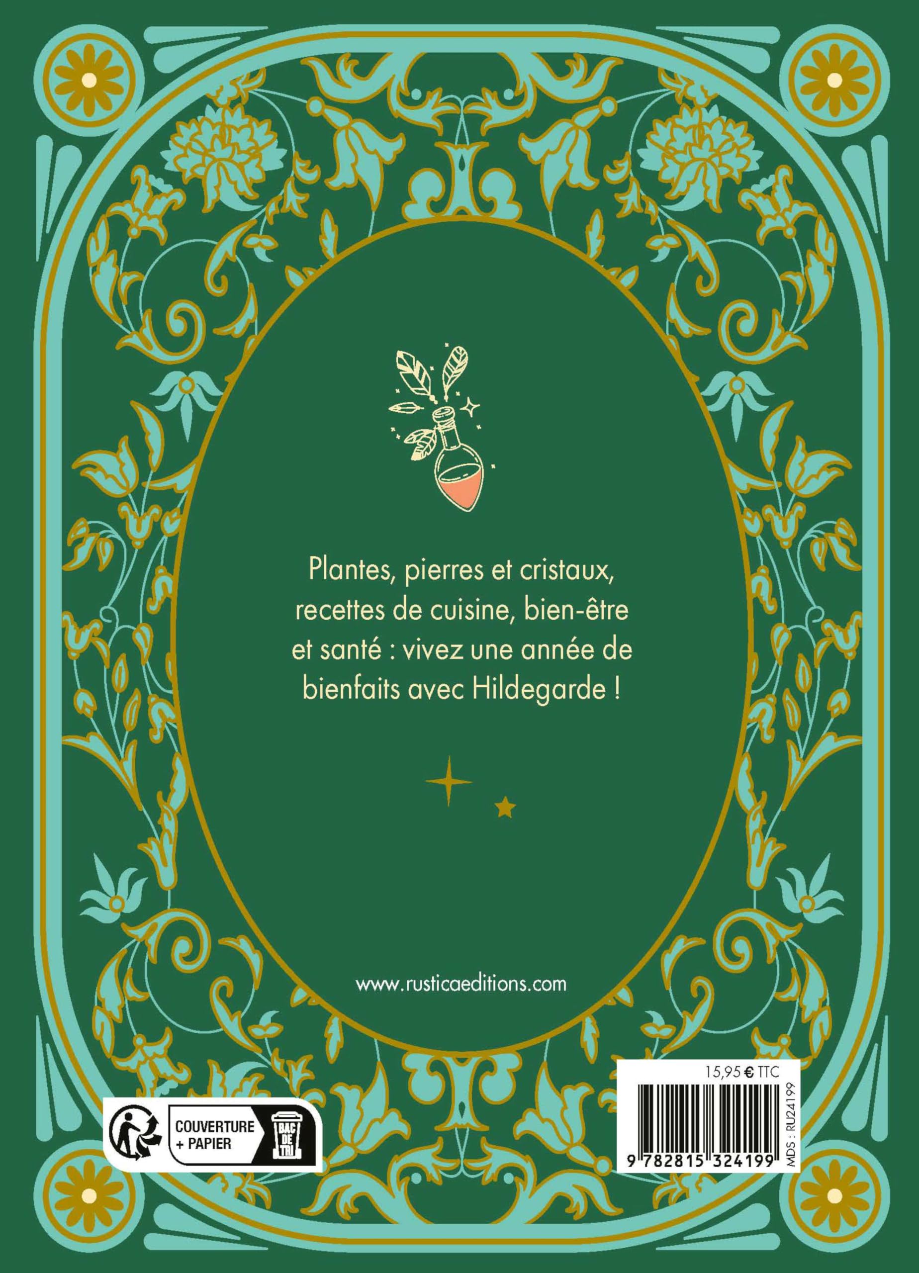 Mon agenda Hildegarde de Bingen 2026: Remèdes, plantes et cristaux
