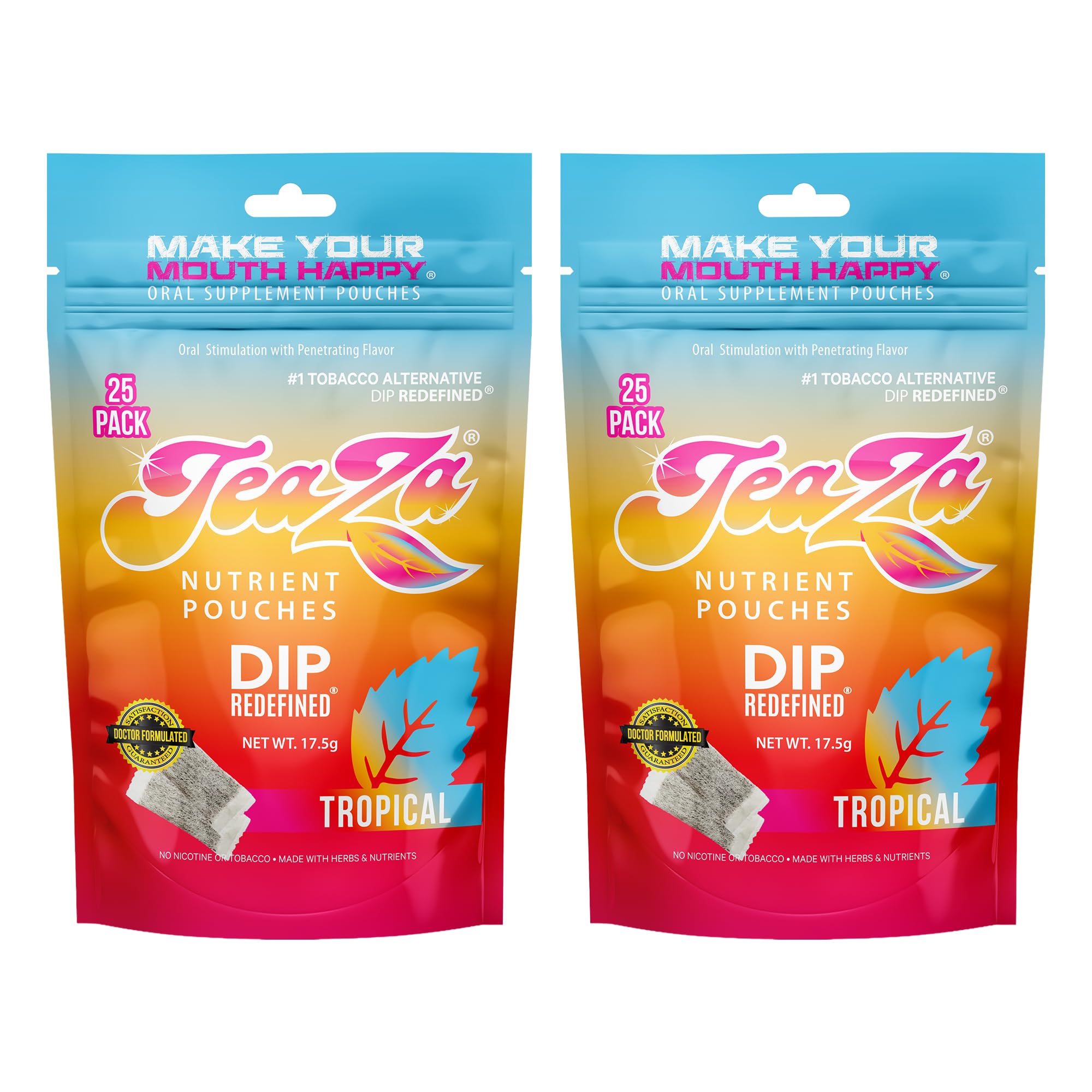 Amazon.com : Teaza Herbal Energy Pouches Chewing Tobacco