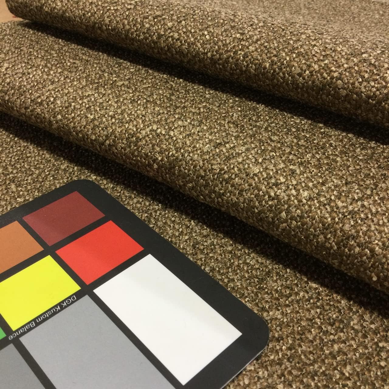 Brown with Bits of Gray Heavyweight Upholstery Fabric