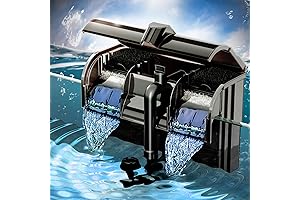 Hang On Aquarium Filter 20-40 Gallon Fish Tank Filter