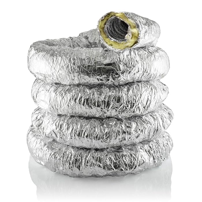 Buy Insulated Ducting (10m x 100mm) by Boulder Developments Long