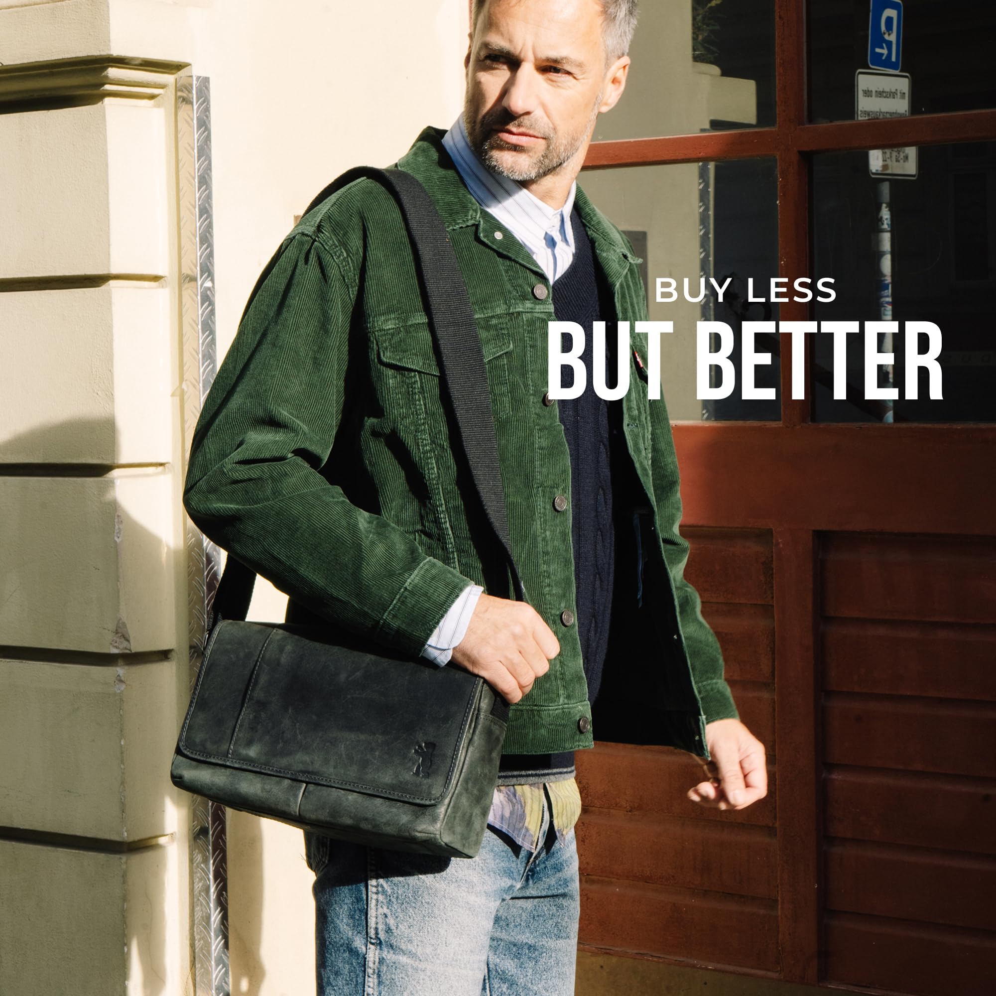Berliner Bags Borsa da Lavoro X-Berg in Vera Pelle con Chiusura Magnetica, Formato Medio per Ufficio e Quotidianità, Uomo e Donna – Grigio Scuro