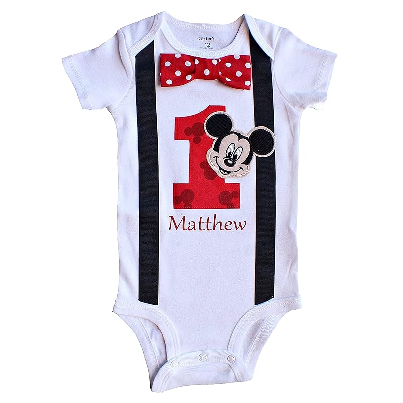 Baby boy mickey mouse birthday outfit Clearance