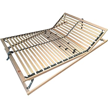 Sette Notti Lattenrost 140x200 Fertig Montiert Fuss Und Kopfteil Verstellbar Fur Alle Betten Geeignet Material Birke Massivholz Buche Massiv Art Nr 1271 80 3000 Amazon De Kuche Haushalt