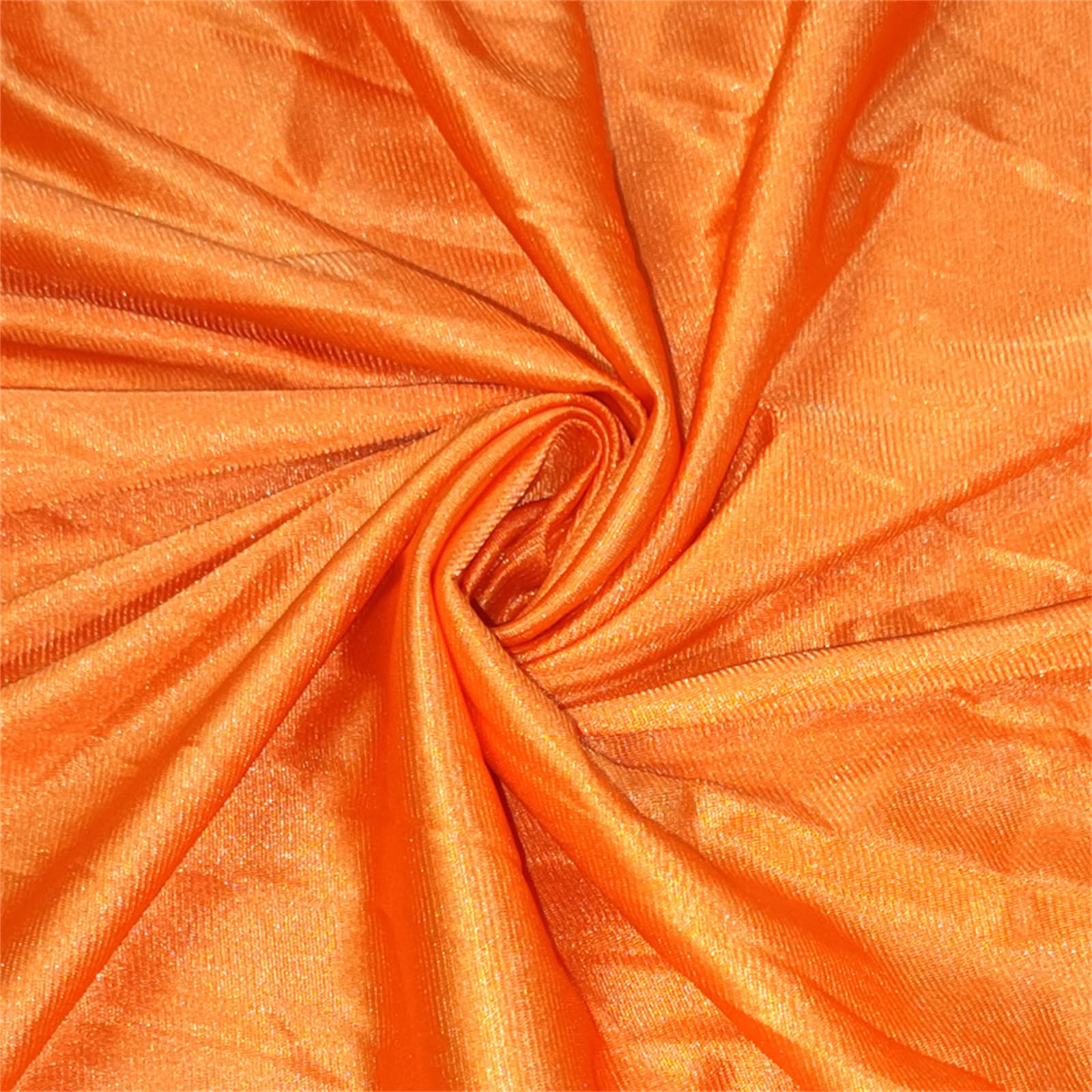 HEJIGOOD Stretch Aerial Yoga Hammock 280cm Wide x 100cm Long Seamless Nylon Swing Load 1984lb for Home Studio (Orange)