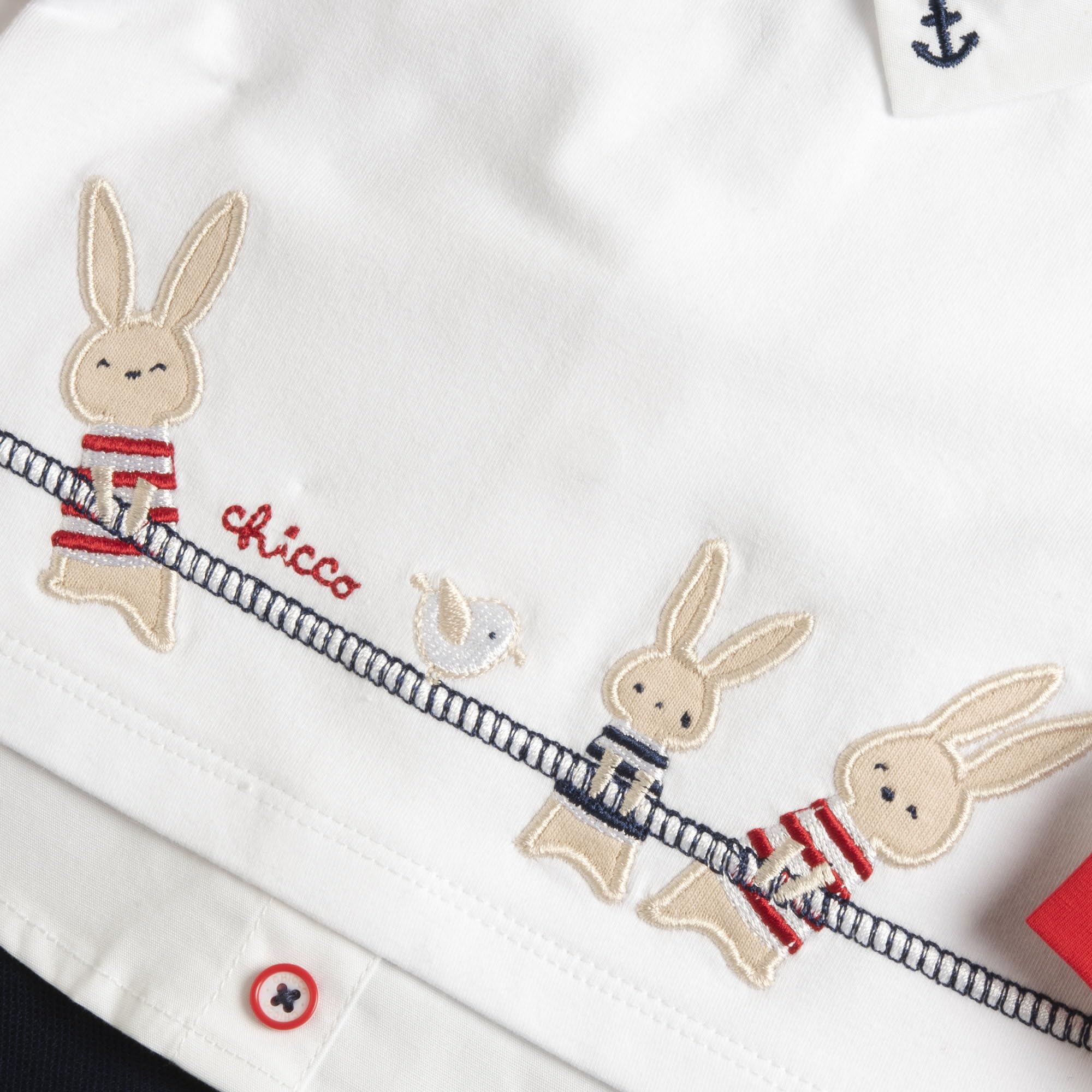 Chicco Coprifasce E Ghettina in Cotone Pigiamino per Bambino e Neonato Bimbo