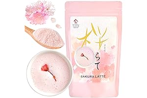 Sakura Latte -Creamy and Aromatic Foam- Using Japanese Cherry Blossom 100%