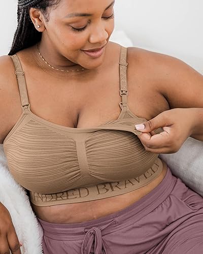 Miniatura 7 de Kindred Bravely Sublime Brasier de bombeo manos libres  Brasier patentado todo en uno para bombeo y lactancia con EasyClip