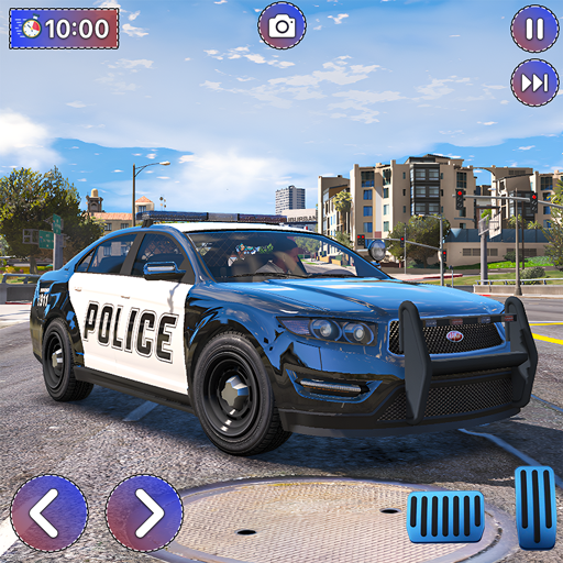 Polizeiauto-Verfolgungsjagd-Abenteuer-Autorennen & Polizei-Fahrsimulator
