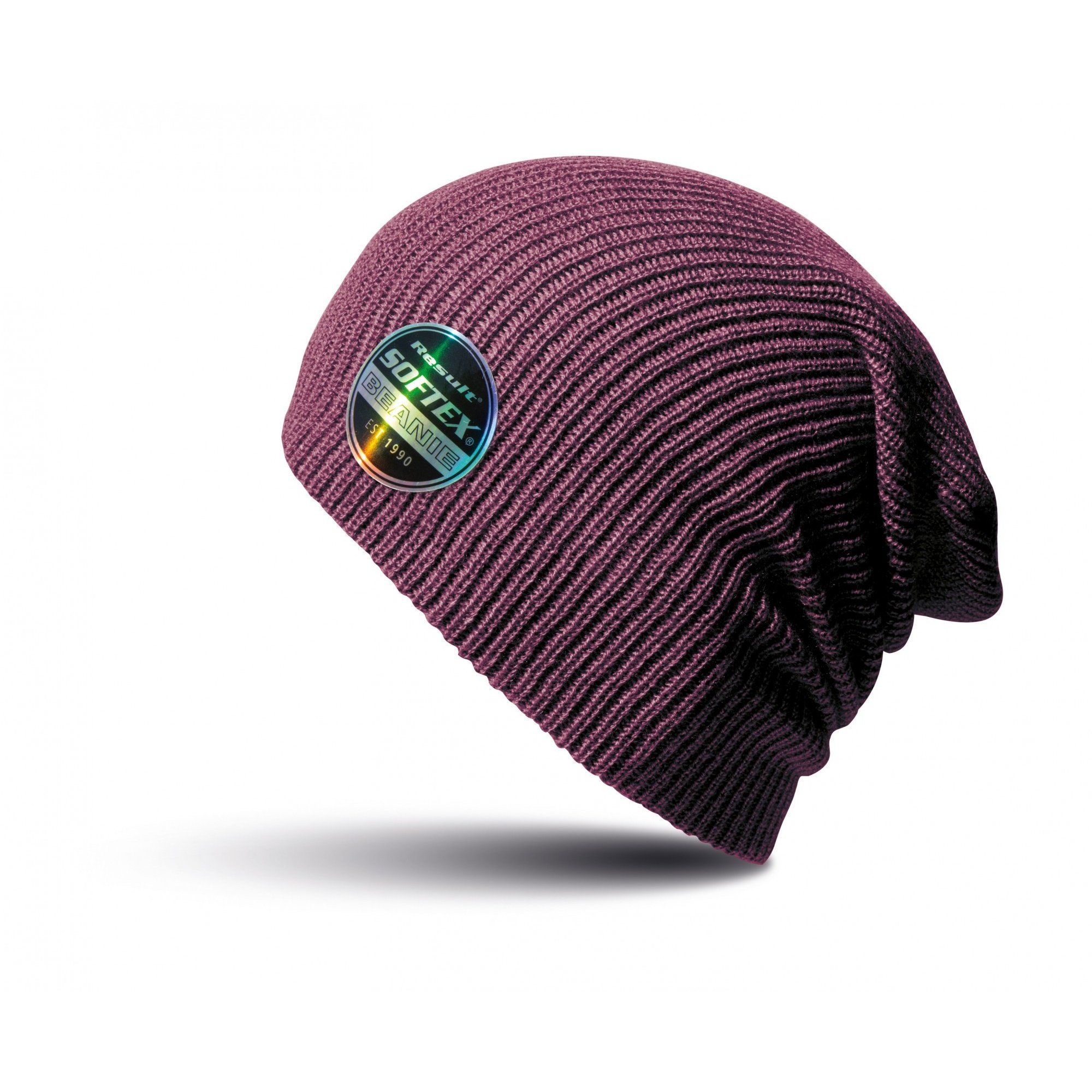 Result Men's Burgundy Winter Essentials Core Softex Beanie Hat (One Size) (Burgundy)