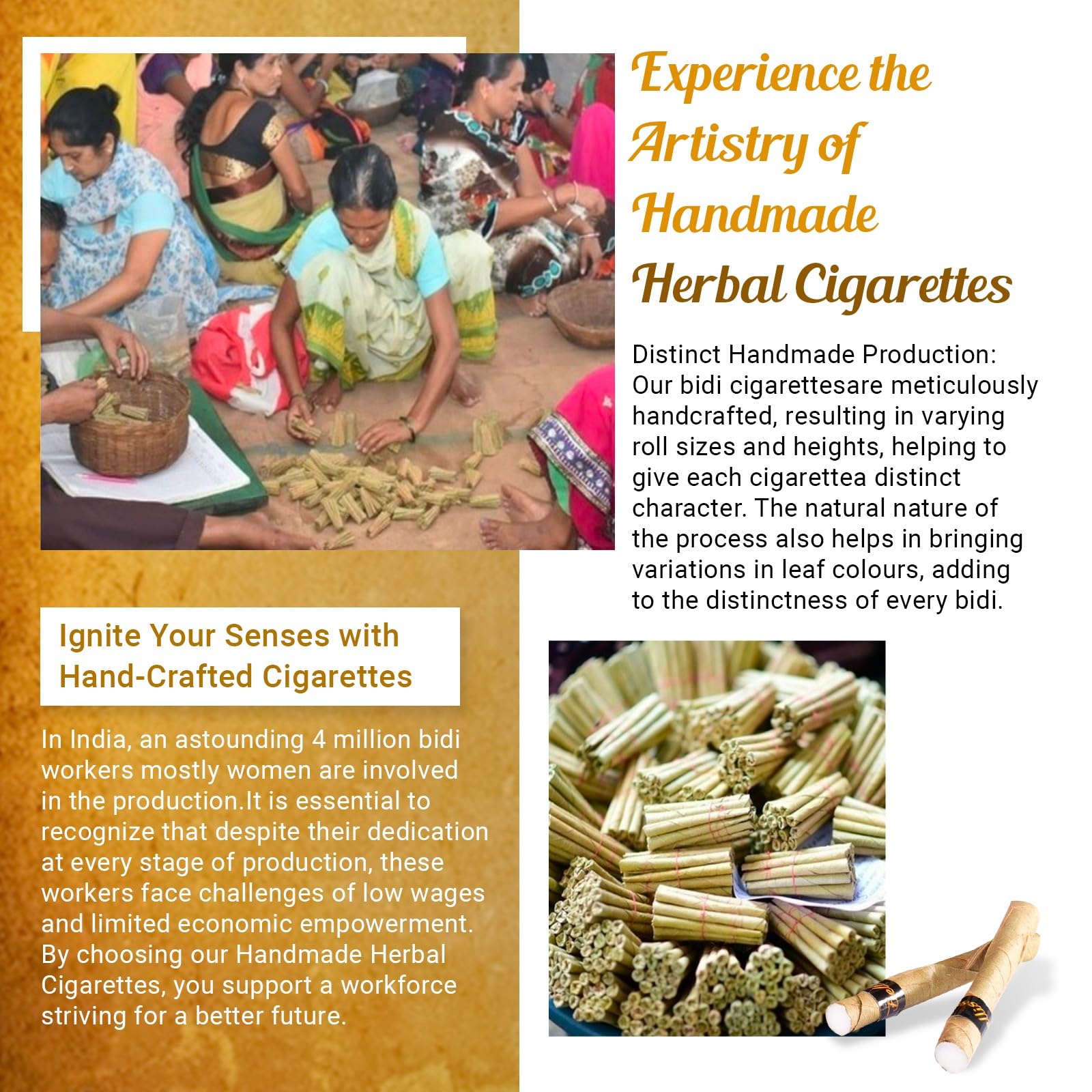 bd cigarettes Amazon.com: Bellissimo Herbal Cigarette, Tobacco & Nicotine Free Herbal  Filter Dhoompan, Honey Clove Flavor Bidi Rolled in Tendu Leaves,  Non-Addictive & Helps Quit Smoking, Pack of 5 x 20 Bidi Sticks Per