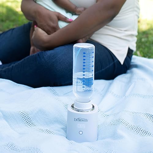 Miniatura 2 de Dr. Brown's Adaptador calentador de botellas de viaje para biberones Nuk, portátil, sin BPA