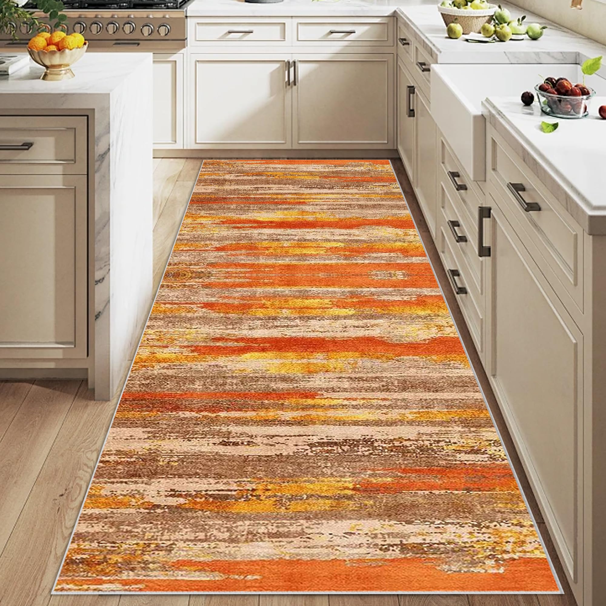 Alfombra de pasillo 40x220 ideal para proteger el suelo de la cocina y el salón