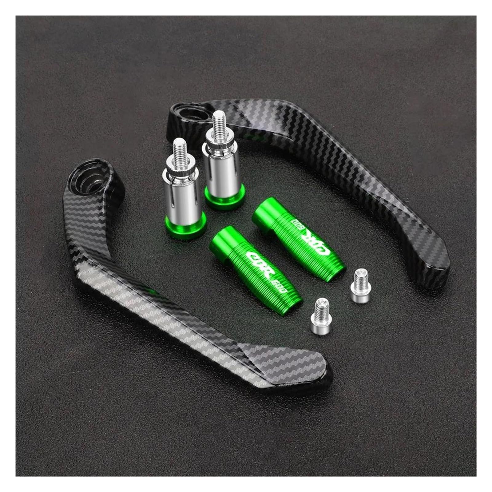 Yuhow Green Motorcycle Joystick Guards For Cbr600 F2 F3 F4 F4i(Green)