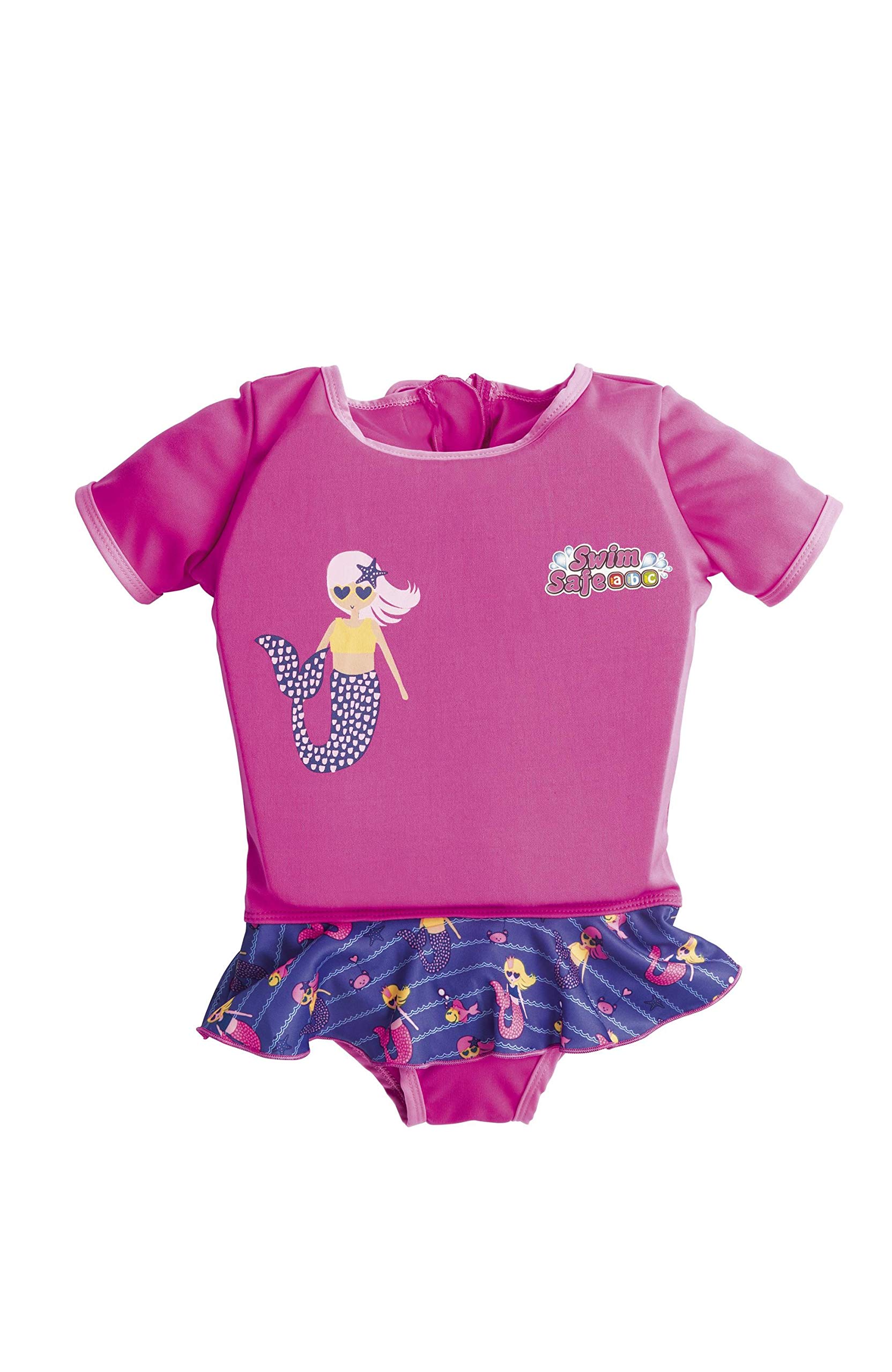 Bestway Swim Safe - Bañador para niños de 3 a 6 años (M/L), Color Morado