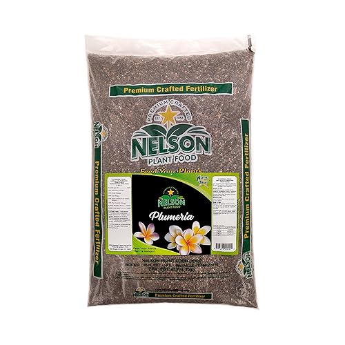 Nelson Plumeria Plant and All Flowering Tropicals Food Ferns Orquídeas Lilys In Ground Container Patio Cultivado Fertilizante Granular NutriStar