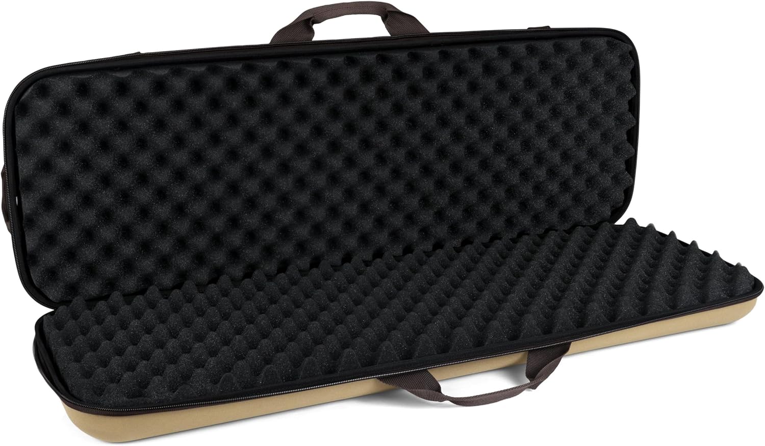 Plano Diverge Shotgun Accessory Case, Desert Tan, Small, Rigid Lightweight TOUGHSHELL EVA Gear Case with Quick Attach Straps and Mesh Pocket, Gun Accessories Storage for Hunting and More