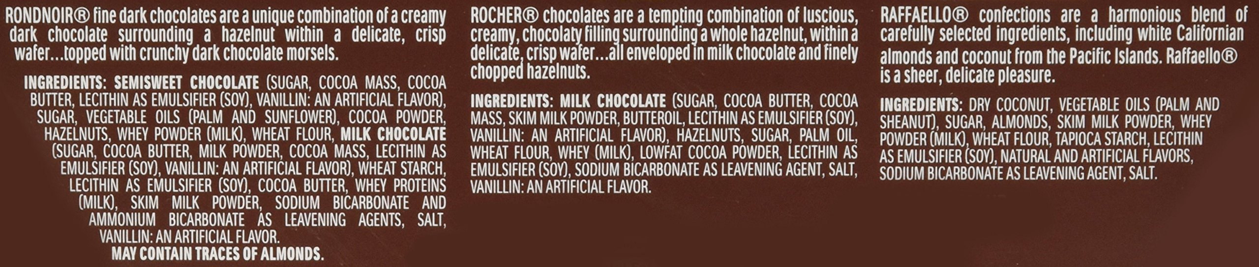 Ferrero Rocher, Premium Milk Chocolate Hazelnut, Individually Wrapped, Chocolate Gift Box, 16 Count, 7 oz
