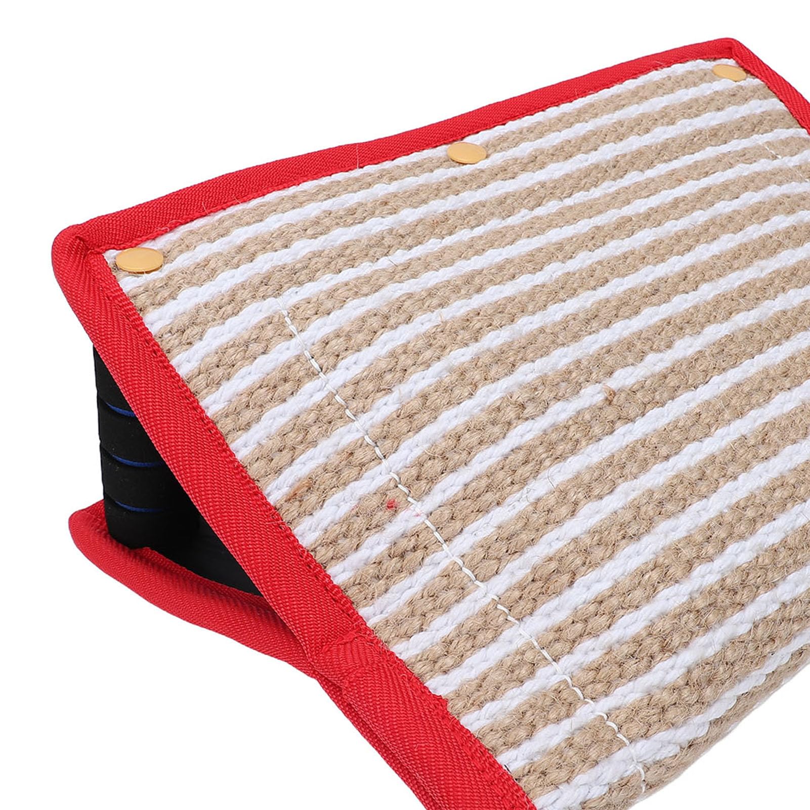 SIXRUN Almohada para Morder de, Juguete de Yute para Tirar, Almohada de Entrenamiento de Mordida Engrosada con Ergonómico para Obediencia Al Aire Libre, Ejercicio Interactivo de Tira y Afloja para