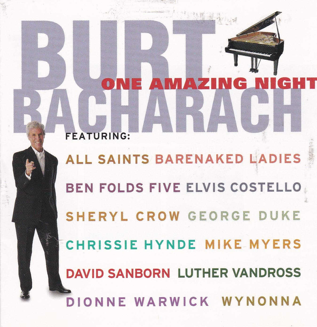 One Amazing Night [Audio CD] BACHARACH,BURT