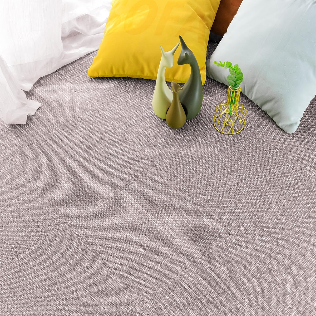 Amazon｜ジョイントマット 30x30x厚さ1cm 9枚入 0.5畳用 綿麻