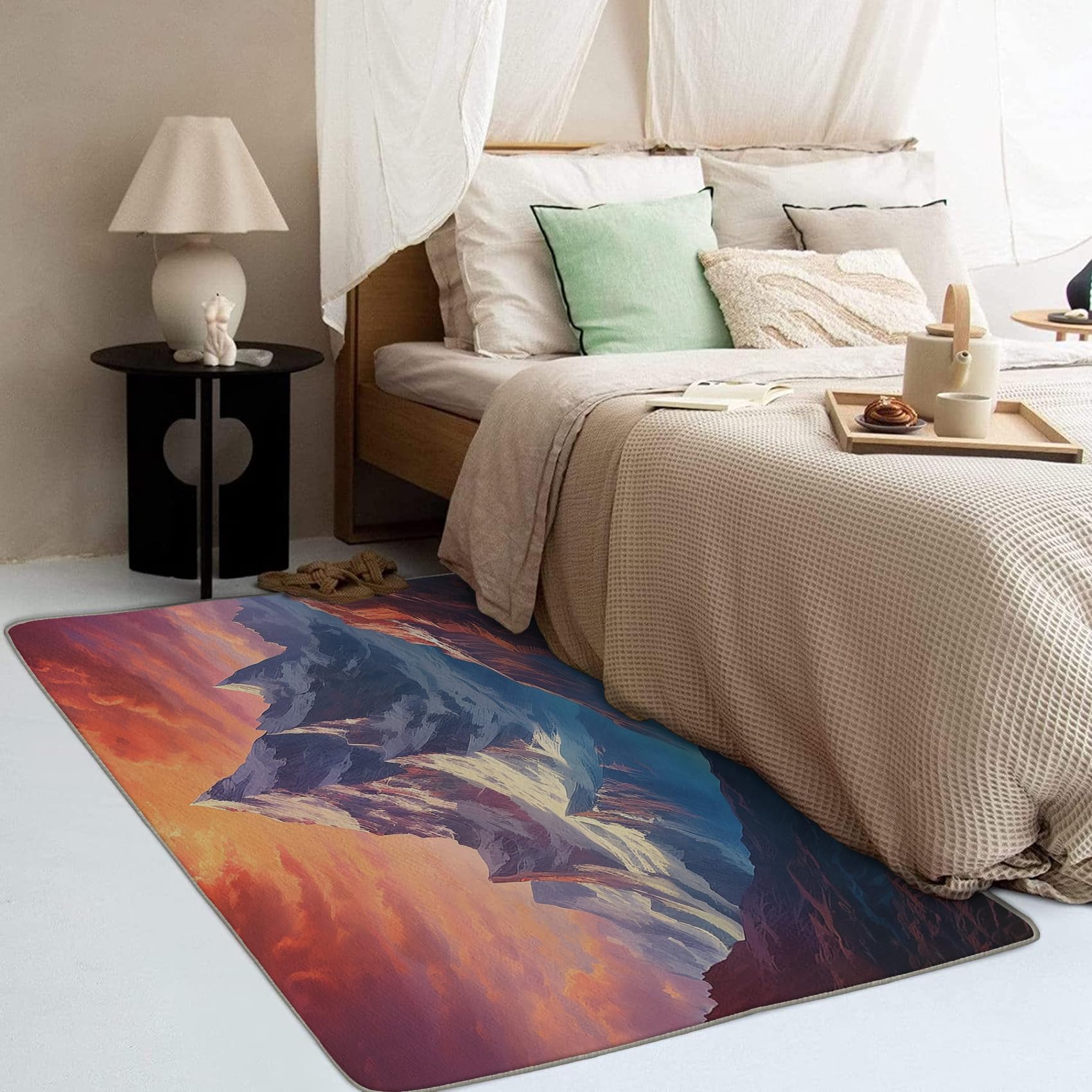 Amazon.com: Mountain Rug & Home Decor - 5x7 Rug, Landscape Rugs