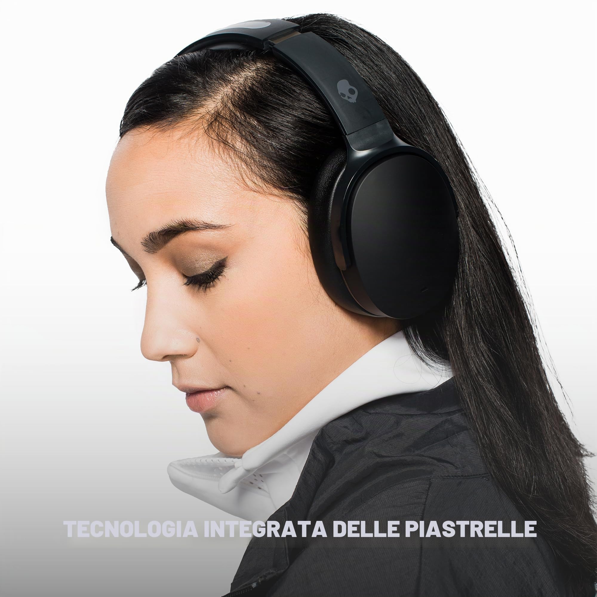 Skullcandy Hesh ANC Cuffie Wireless Over-Ear con Cancellazione del Rumore e Microfono, 22 Ore di Autonomia, Compatibili con iPhone, Android e Dispositivi Bluetooth - Nero