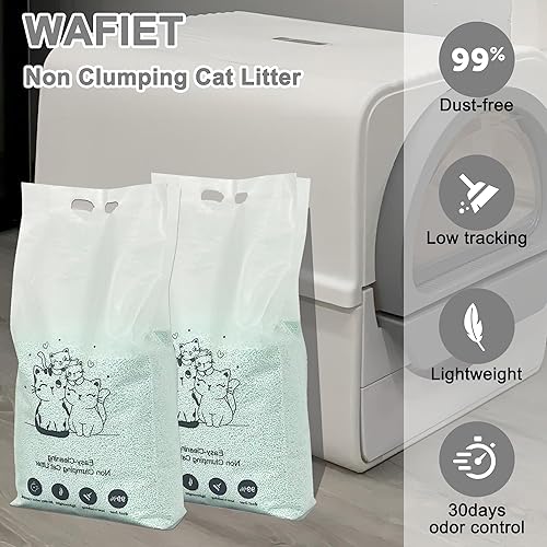 Miniatura 7 de Arena para gatos WAFIET extraíble autolimpiante para gatos