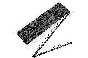 10 Yards Black Gimp Braid Trim with Elastic Button Loops for Sewing and Decor