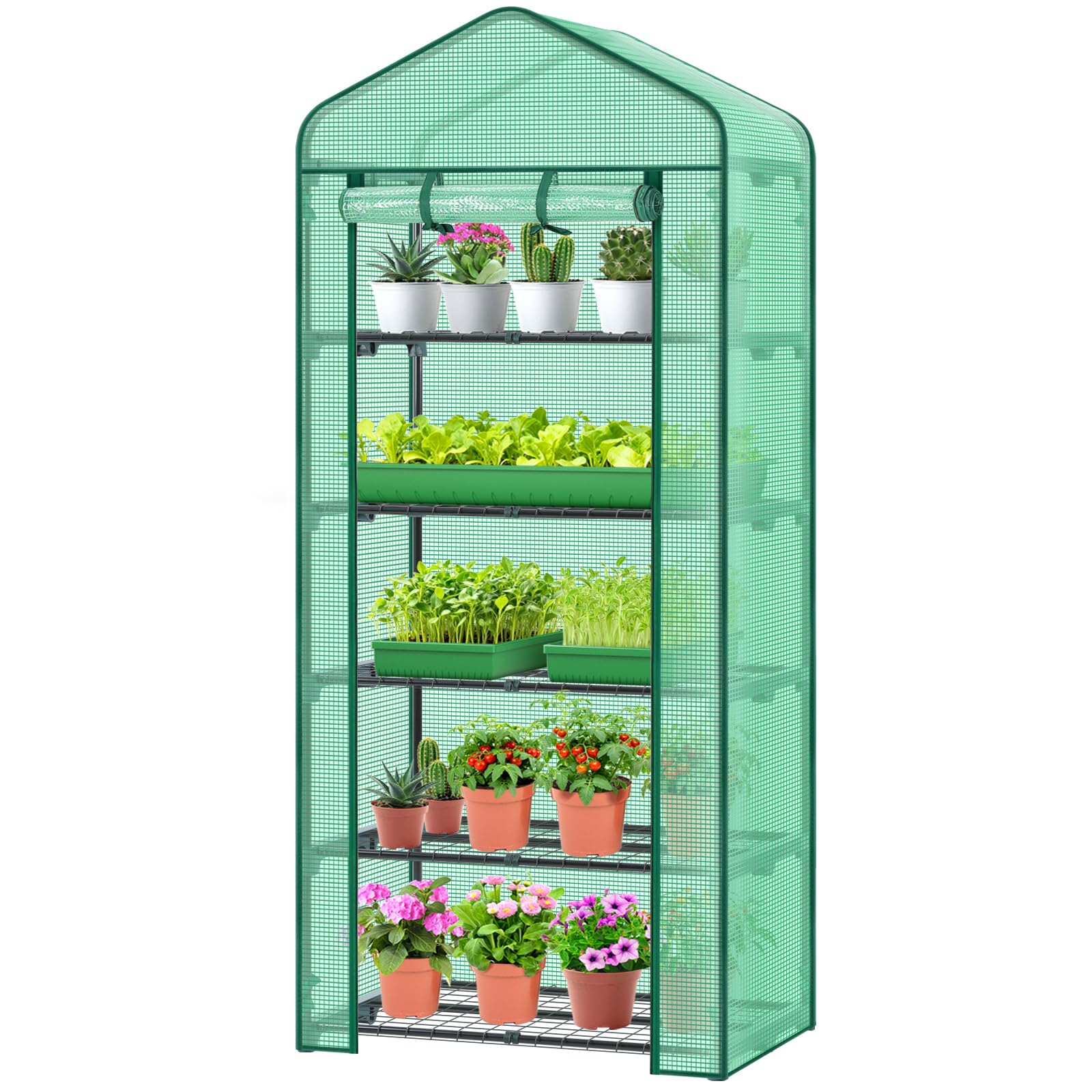 Ohuhu 5-Tier Greenhouse