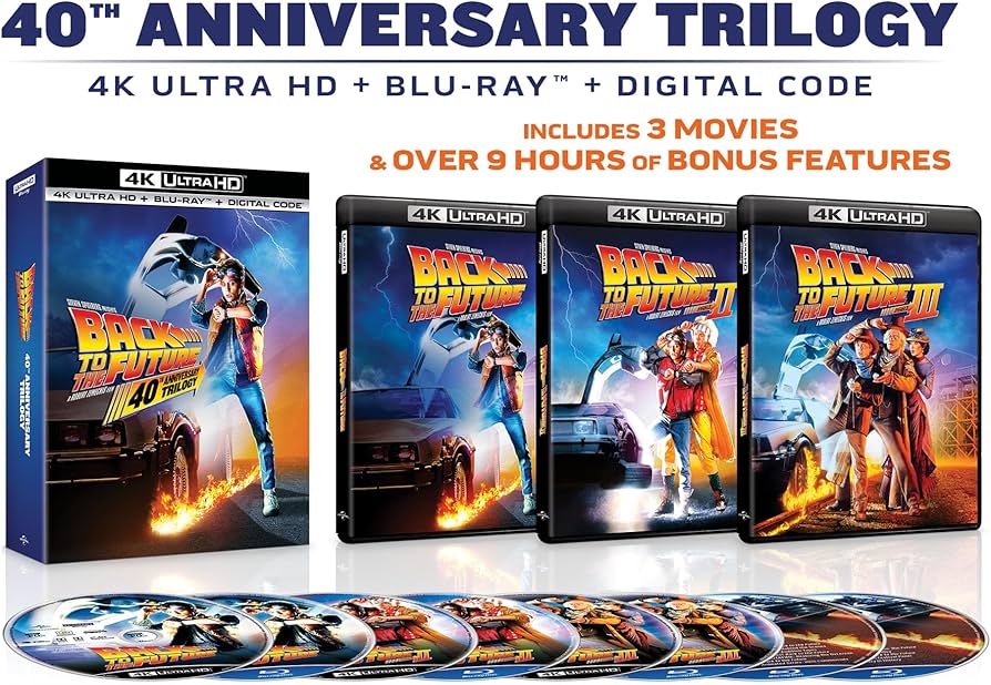 Amazon.com: Back to the Future Trilogy - 40th Anniversary Edition