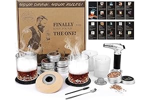 Unique Whiskey Gifts for Men: Cocktail Smoker Kit Set