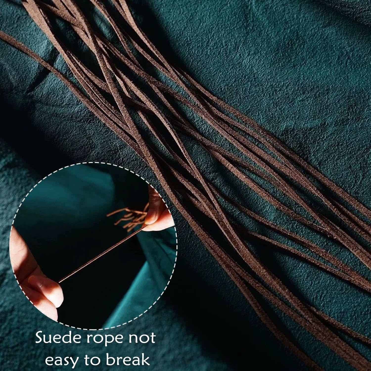 12 Pezzi Di Corda In Pelle Retrò, Materiale Per Gioielli Fai -Da -Te, Corda In Pelle Versatile Classica, Possono Essere Realizzati Con Bracciali, Collane E Lacci Delle Scarpe.