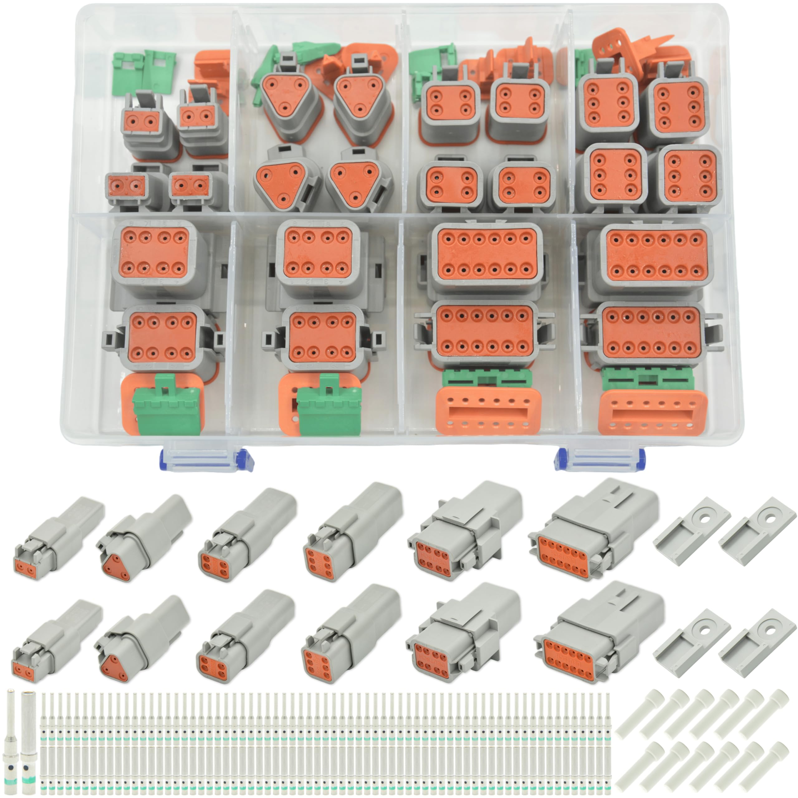 ALFOCI 205 PCS Deutsch Solid Contact Kit