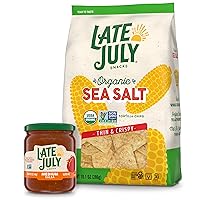 Vista 16 de Late July - Chips de tortilla orgánicos de chía y quinoa, bolsa de 10.1 onzas