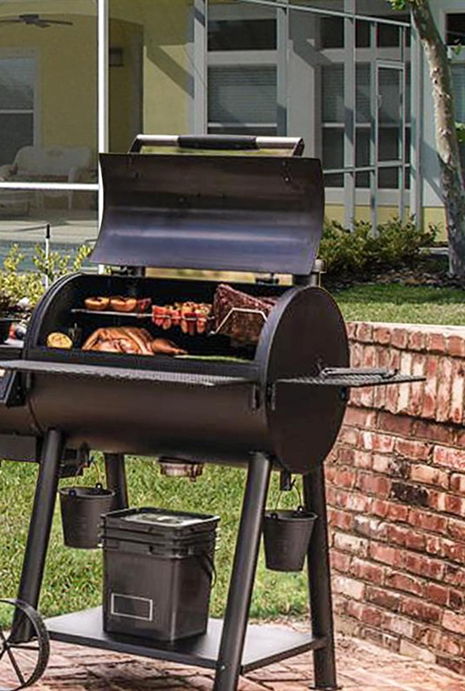 Secchio Per Grasso Da Barbecue - Practico Accessorio Per Griglie, Raccoglie Il Grasso Senza Sporcare - Foto 7