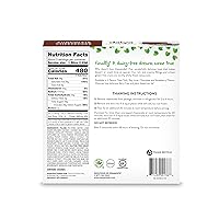 Vista 2 de Daiya Tarta de queso congelada vegana de chocolate sin lácteos, sin gluten, 14.1 onzas (paquete de 8)