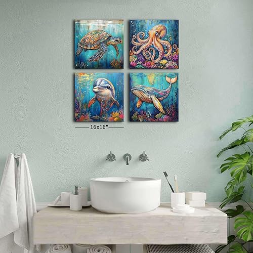 Miniatura 318 de Decoración rústica de cabaña, arte de pared de oso de vida silvestre, bosque, guardería, águila, lobo, alce, ciervo, imágenes para sala de estar,