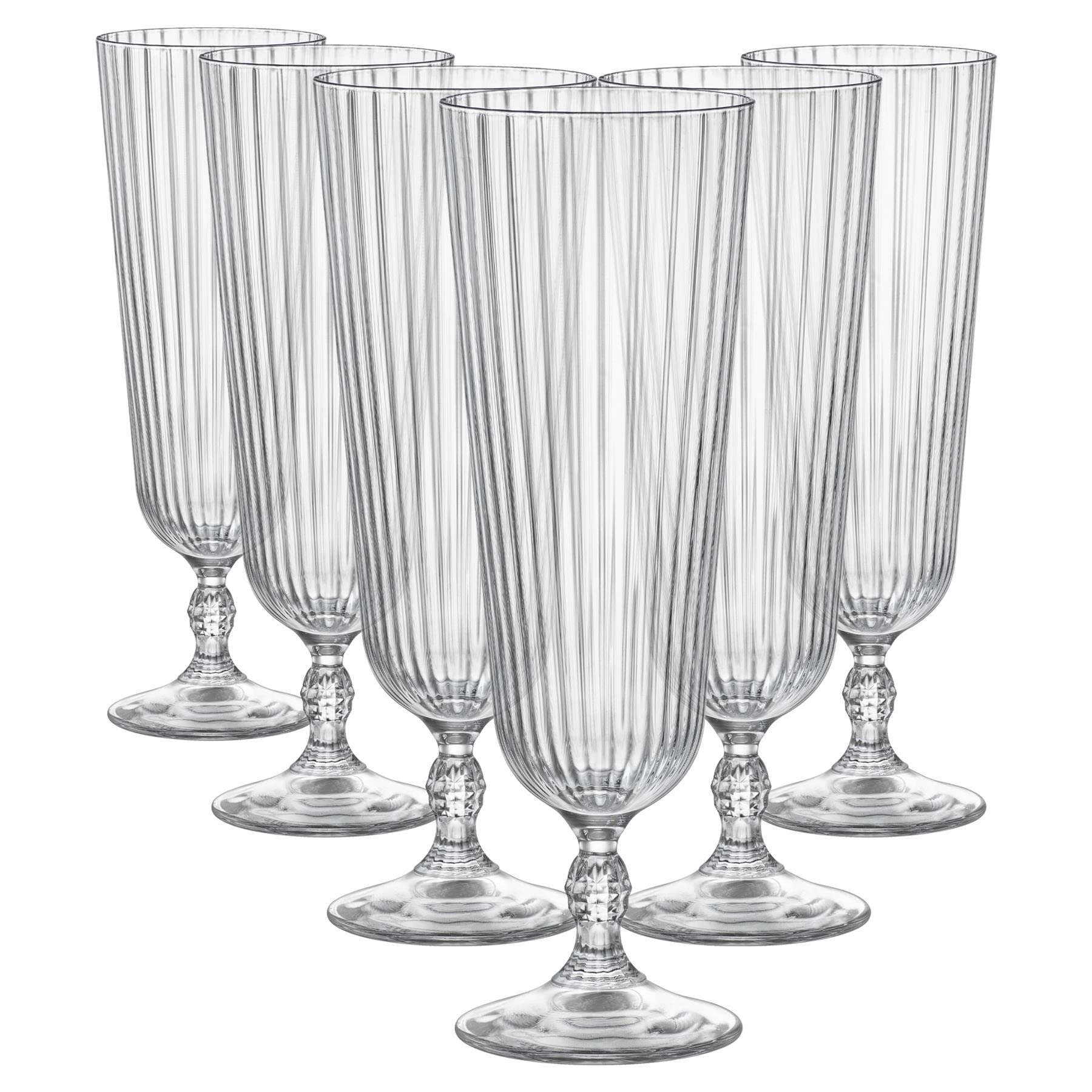 Bormioli Rocco Set of 6 Coktail Glasses America '20, 40 cl