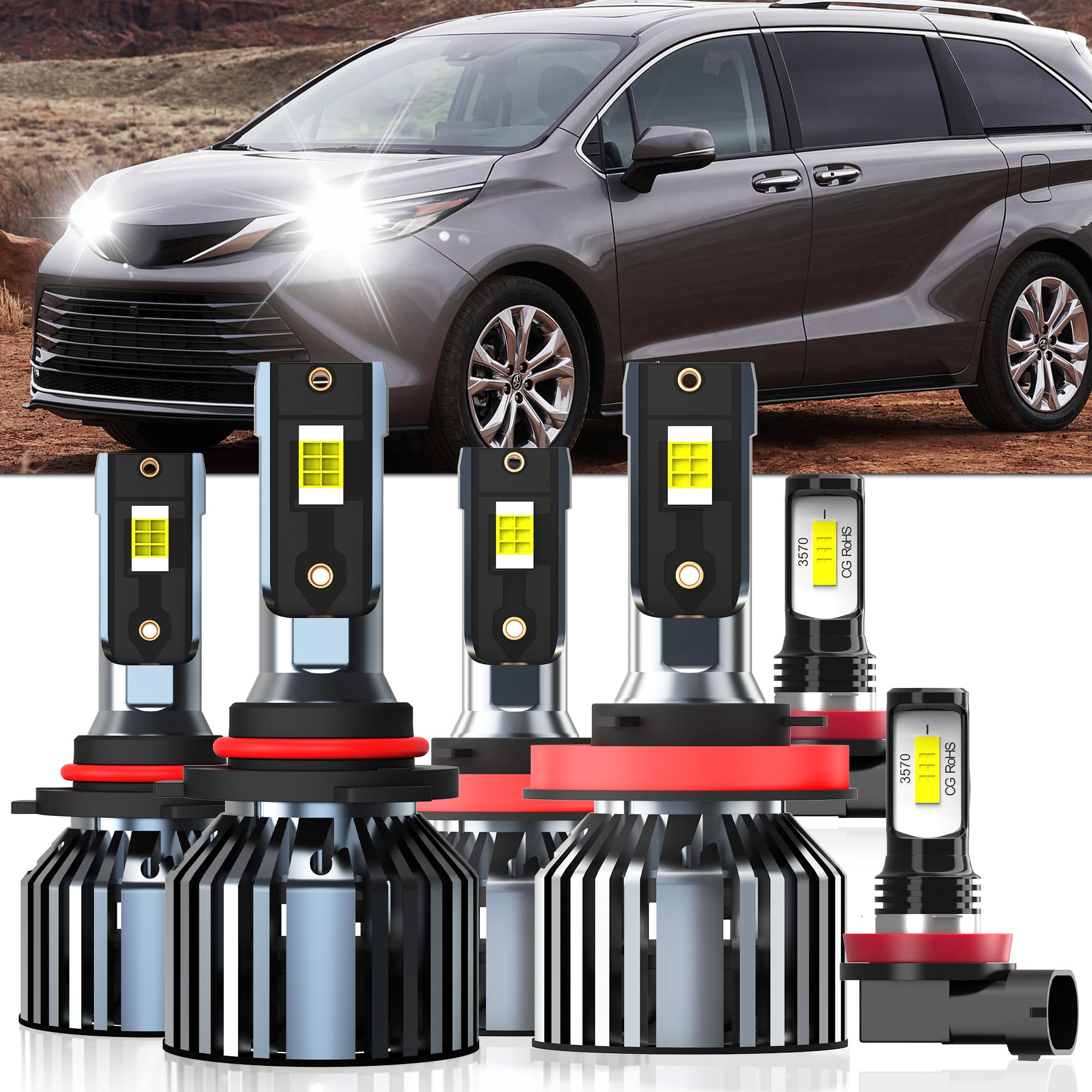 XG Glitter Fit For Toyota Sienna 2011-2020