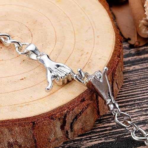 Miniatura 2 de Pinky Promise - Regalo para parejas, regalo de aniversario de un año, San Valentín, novio, regalos de cumpleaños para novio, novia, mejor amigo,