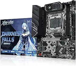 MACHINIST Placa-mãe X99 LGA 2011-3 para CPUs Intel Xeon E5 V3 V4 e Core i7 5-6th Series (M-ATX, DDR4 Max 128GB, NVME M.2, PCIe 3.0, WiFi M.2, Gigabit Network, SATA 3.0, USB 3.0), X99 V9S Mainboard