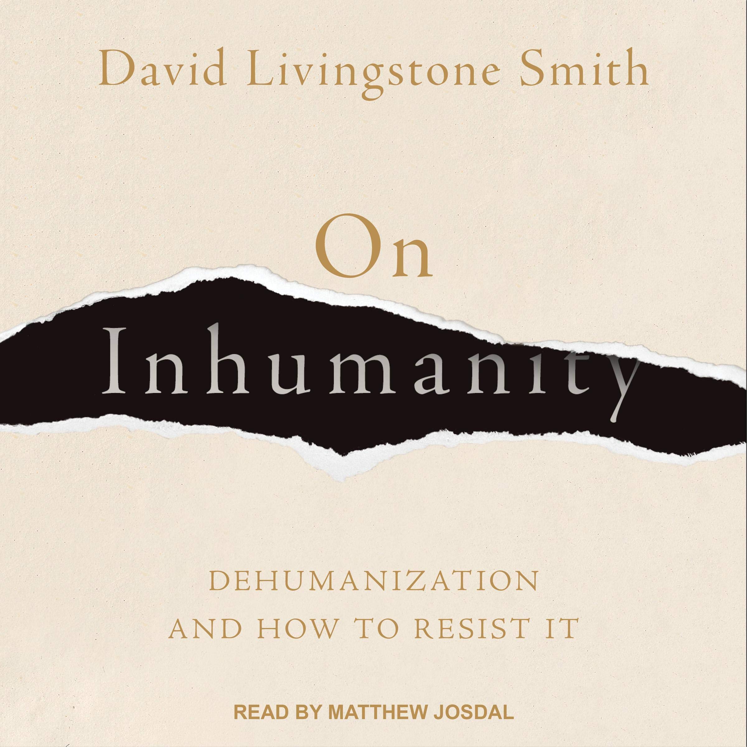 Cover art for On Inhumanity